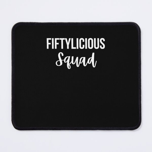 Item preview, Fiftylicious squad funny 50th birthday party fiftieth bday designed and sold by snowry.