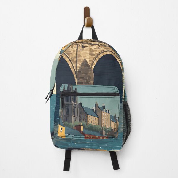Item preview, Edinburgh Scotland Vintage Travel Poster | Scottish Capital City Art designed and sold by TuncGK.