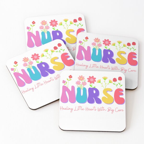 Item preview, Nurse - Healing Little Hearts with Big Care designed and sold by Sweet Shirts.