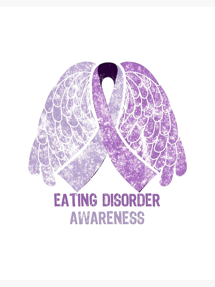 Eating Disorder Awareness Ribbon Butterfly Vintage Mental Health  Awareness Art Board Print for Sale by CreativeStrike