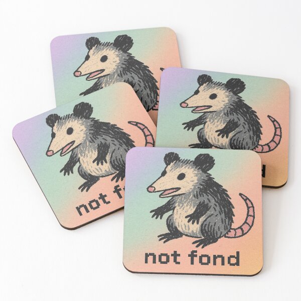 Item preview, "not fond" designed and sold by UnhingedAttire.