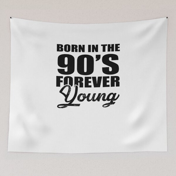 Item preview, Born In The 90s Forever Young designed and sold by TeeTimeGuys.