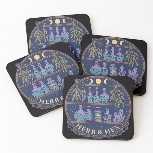 Item preview, Herb and Hex Witchy Potion Art designed and sold by MysticArtisan.