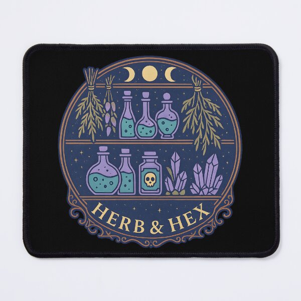 Item preview, Herb and Hex Witchy Potion Art designed and sold by MysticArtisan.