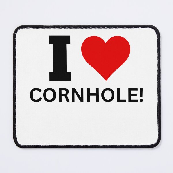 Item preview, I heart cornhole! designed and sold by NicMacTees.