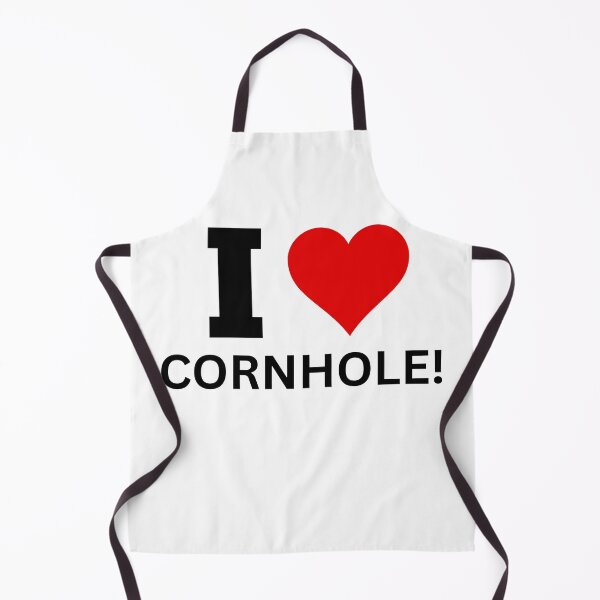 Item preview, I heart cornhole! designed and sold by NicMacTees.