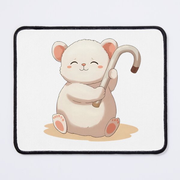 Item preview, Stuffed animal with a cane – Tenderness and visual inclusion designed and sold by CeciliaGomezArt.