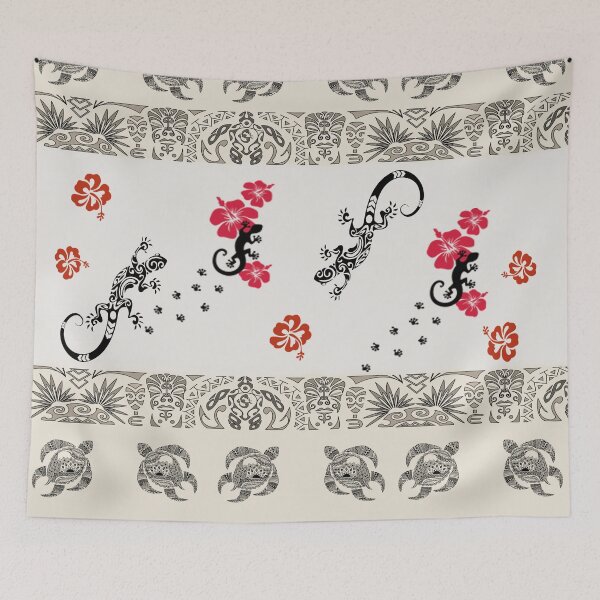 Item preview, Traditional Hawaiian Icon Print designed and sold by J Marielle Designs.