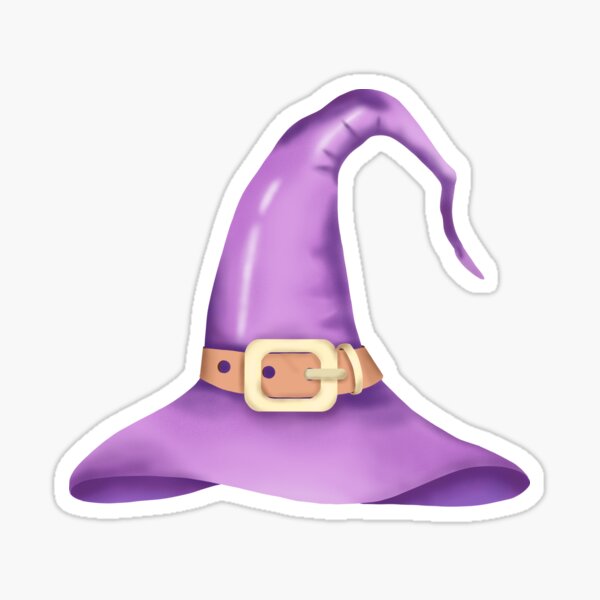 Item preview, AA0112B -  Purple Witch Hat designed and sold by LionsHut.