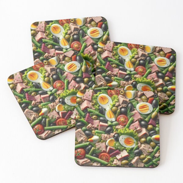 Item preview, Niçoise salad streetwear and accessories designed and sold by Angry-Wears.