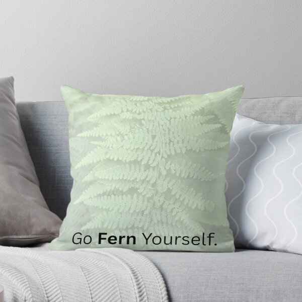 Item preview, Go Fern Yourself - Wild Humor Design designed and sold by WildSoulThreads.
