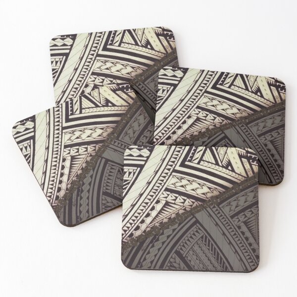 Item preview, Tribal Sharktooth Hawaiian Tapa designed and sold by J Marielle Designs.