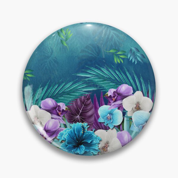 Item preview, Blue Hawaiian Forest designed and sold by J Marielle Designs.