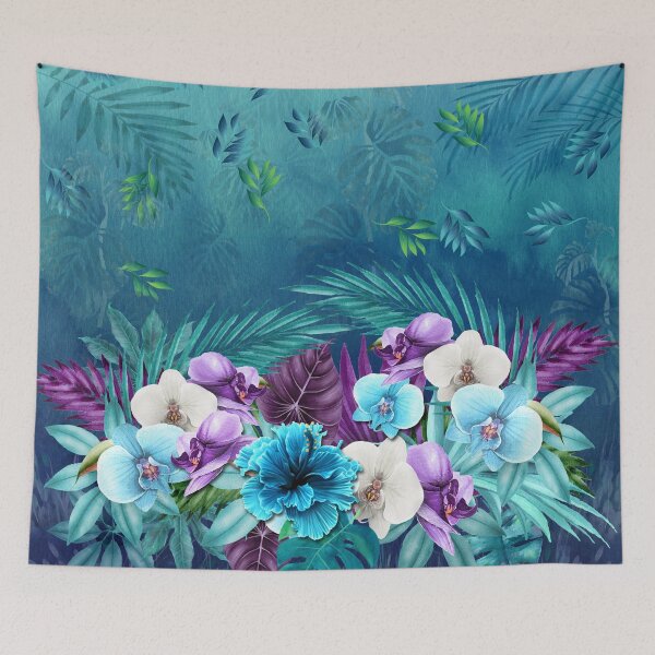 Item preview, Blue Hawaiian Forest designed and sold by J Marielle Designs.