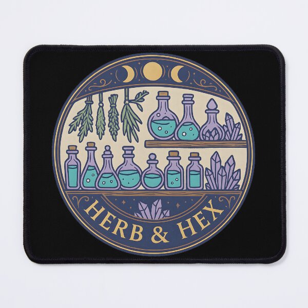 Item preview, Witchy Shelf Herb and Hex Art designed and sold by MysticArtisan.