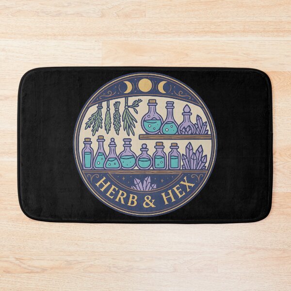 Item preview, Witchy Shelf Herb and Hex Art designed and sold by MysticArtisan.