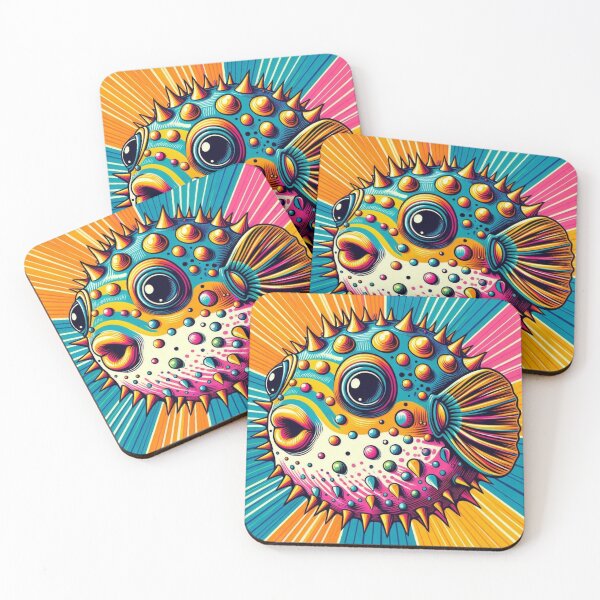 Item preview, colorful porcupine designed and sold by Dogandesighn.