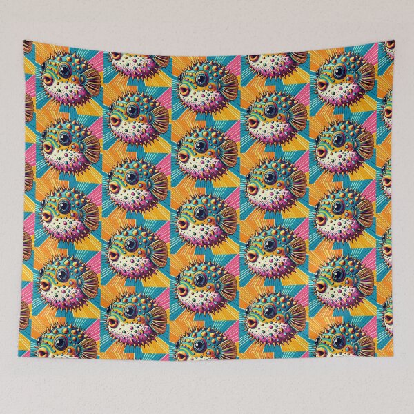 Item preview, colorful porcupine designed and sold by Dogandesighn.