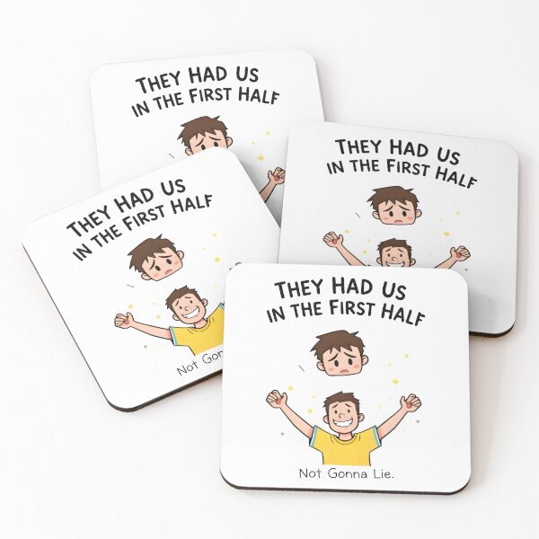 Item preview, They Had Us in the First Half Meme | Funny Comeback designed and sold by MyFashionDreams.