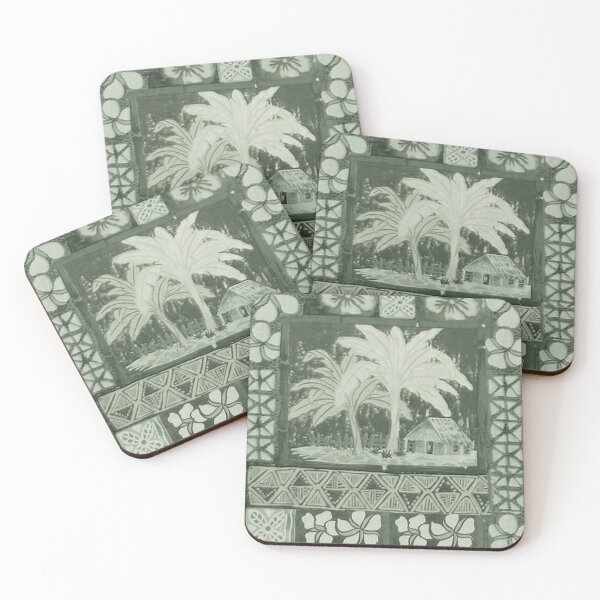 Item preview, Kona Coast Retro Aloha Shirt Print designed and sold by J Marielle Designs.