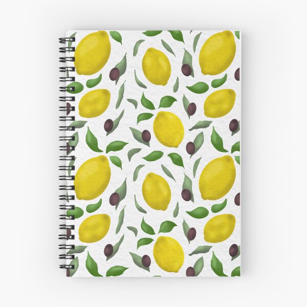 Item preview, Patrón de verano de aceituna y limón designed and sold by LSVdesign.
