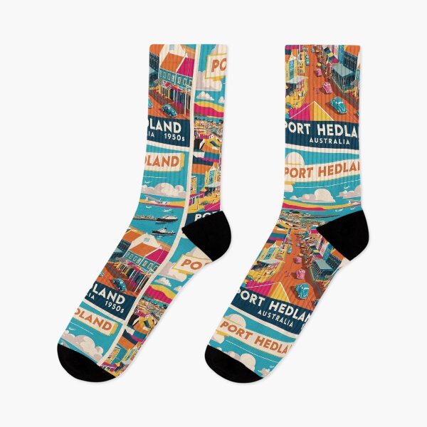 Item preview, Port Hedland Australia Vintage Travel Tourism designed and sold by TravelersGems.