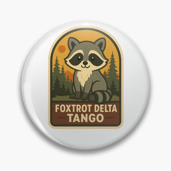 Aperçu de l'œuvre Parc national du raton laveur Foxtrot Delta Tango créée et vendue par Metro Bionic.