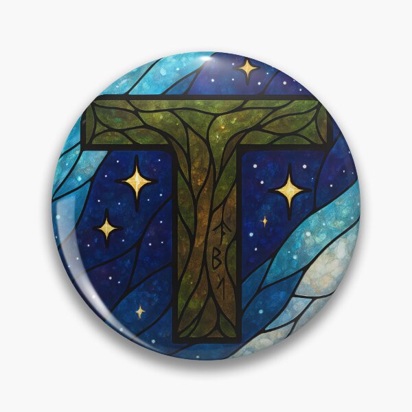 Artikelvorschau, Bostons Mystic MBTA Transit – Buntglas-Emblem entworfen und verkauft von AetherLightArt.