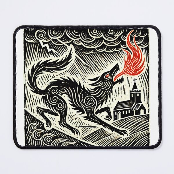 Item preview, Black Shuck 4 designed and sold by FolkFoundry.