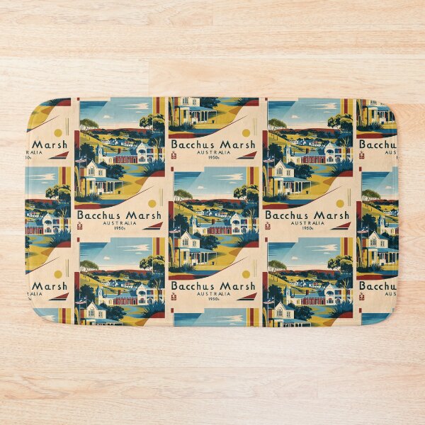 Item preview, Bacchus Marsh Drouin Australia Vintage Travel Tourism designed and sold by TravelersGems.