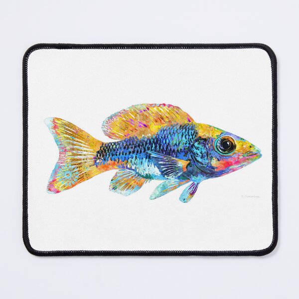 Item preview, Another Big Little Fish Art designed and sold by Sharon Cummings Art.