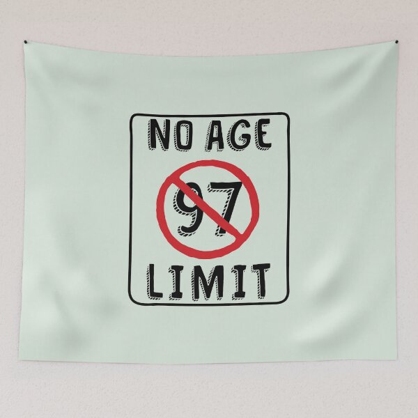 Item preview, No Age Limit 97th Birthday Gifts Funny B-day for 97 Year Old designed and sold by MemWear.