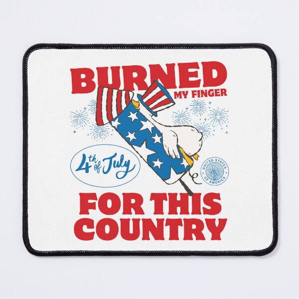 Item preview, Burned my finger for this country designed and sold by Peerless-Prime.