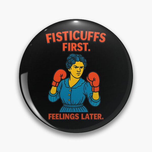 Item preview, Fisticuffs First. Feelings Later. – Vintage Fight Club Energy designed and sold by Altered Array, LLC.