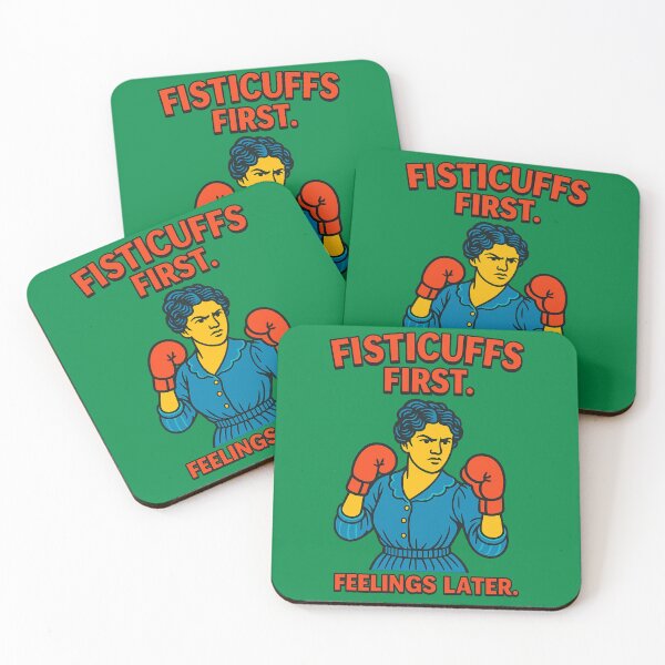 Item preview, Fisticuffs First. Feelings Later. – Vintage Fight Club Energy designed and sold by Altered Array, LLC.