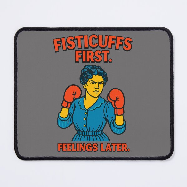 Item preview, Fisticuffs First. Feelings Later. – Vintage Fight Club Energy designed and sold by Altered Array, LLC.