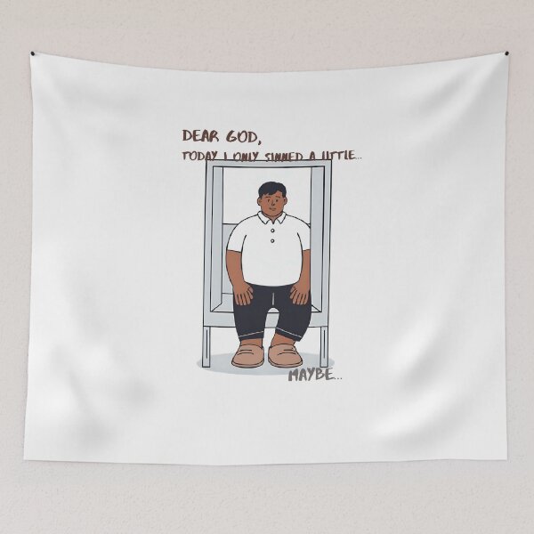 Item preview, Dear God, Today I Only Sinned a Little... Maybe designed and sold by JaramVision.