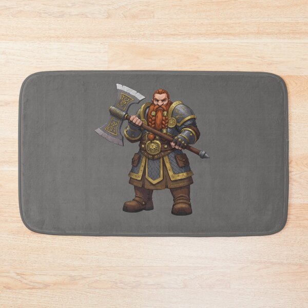 Item preview, Dwarf Warrior with Axe  designed and sold by Crafted Oddities.