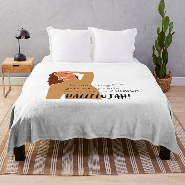 Item preview, Church: The Only Thing That Gets Me Up Early on Sunday... Hallelujah designed and sold by JaramVision.