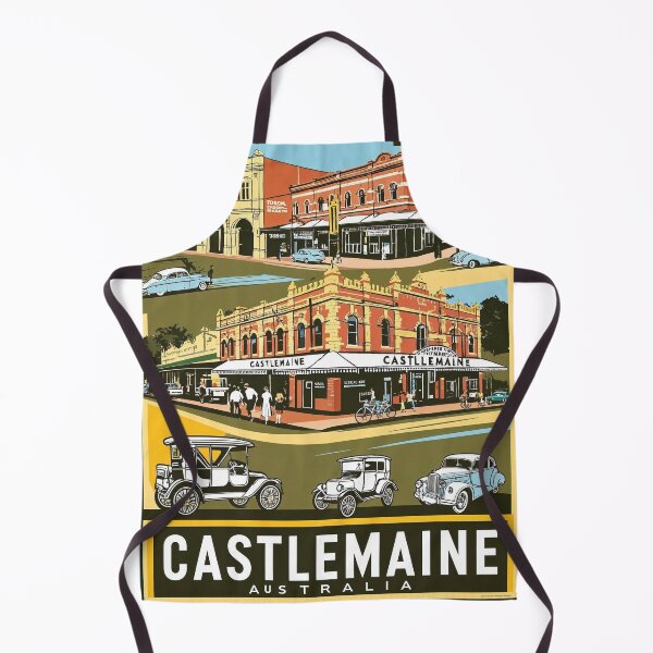 Item preview, Castlemaine Australia Vintage Travel Tourism designed and sold by TravelersGems.