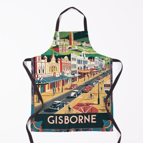 Item preview, Gisborne Australia Vintage Travel Tourism designed and sold by TravelersGems.