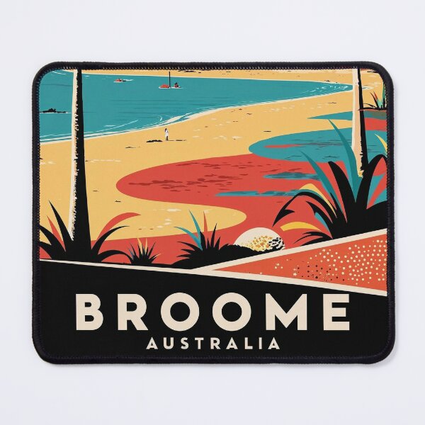 Item preview, Broome Australia Vintage Travel Tourism designed and sold by TravelersGems.