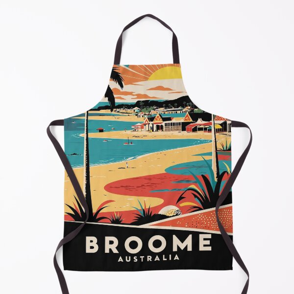 Item preview, Broome Australia Vintage Travel Tourism designed and sold by TravelersGems.