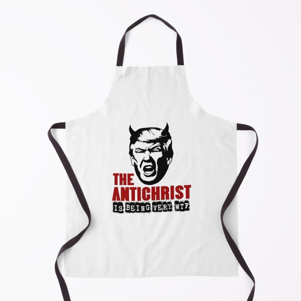 Item preview, Antichrist is Being Very WTF Donald Trump T-Shirts Hoodies Mugs Pins Stickers Magnets Posters Funny Anti Trump Anti MAGA Anti-Christ Humorous Gifts Tees Resistance designed and sold by allfreelance.
