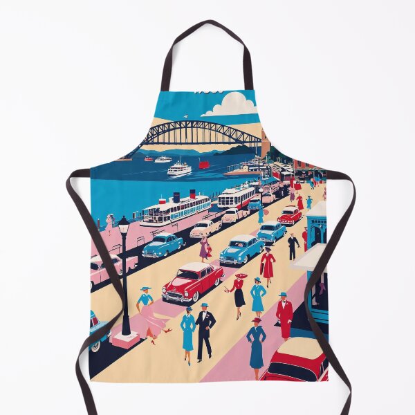 Item preview, Hobart Australia Vintage Travel Tourism 2 designed and sold by TravelersGems.