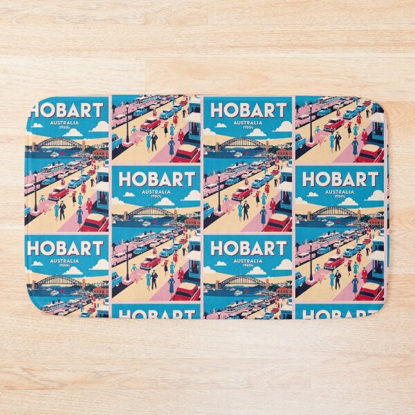 Item preview, Hobart Australia Vintage Travel Tourism 2 designed and sold by TravelersGems.
