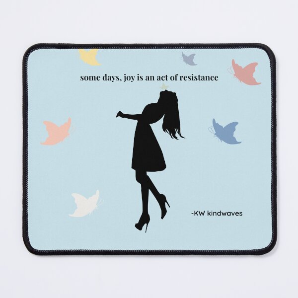 Item preview, Joy as Resistance – LGBTQ Pride Soft Print designed and sold by KWkindwaves.