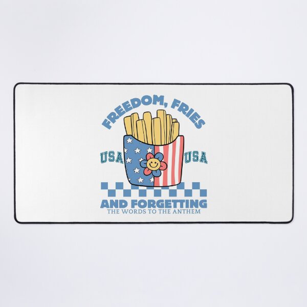 Item preview, Freedom, fries and forgetting the words to the anthem designed and sold by Peerless-Prime.