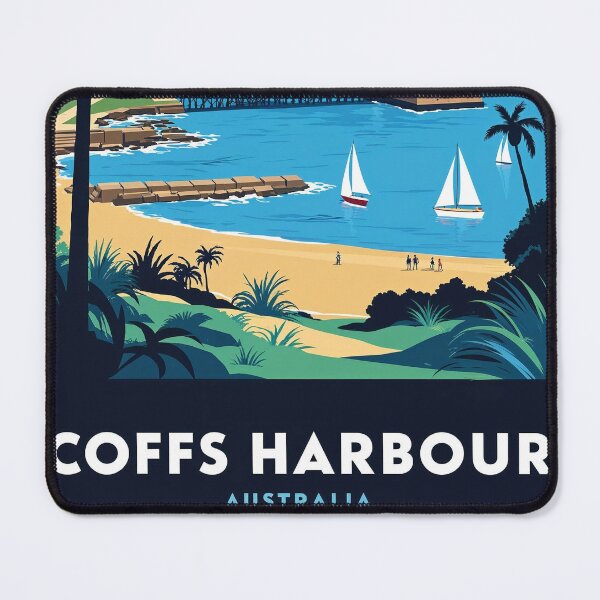 Item preview, Coffs Harbour Australia Vintage Travel Tourism designed and sold by TravelersGems.