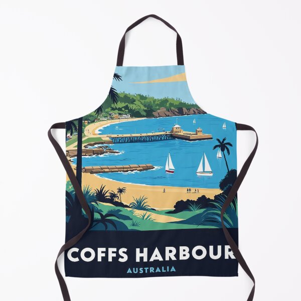 Item preview, Coffs Harbour Australia Vintage Travel Tourism designed and sold by TravelersGems.